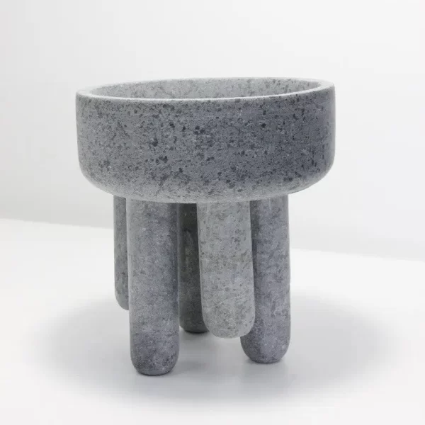Small soapstone bowl on a white background from the Embrace collection.