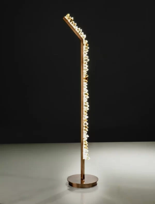 Rome Floor Lamp in a Studio Setting.